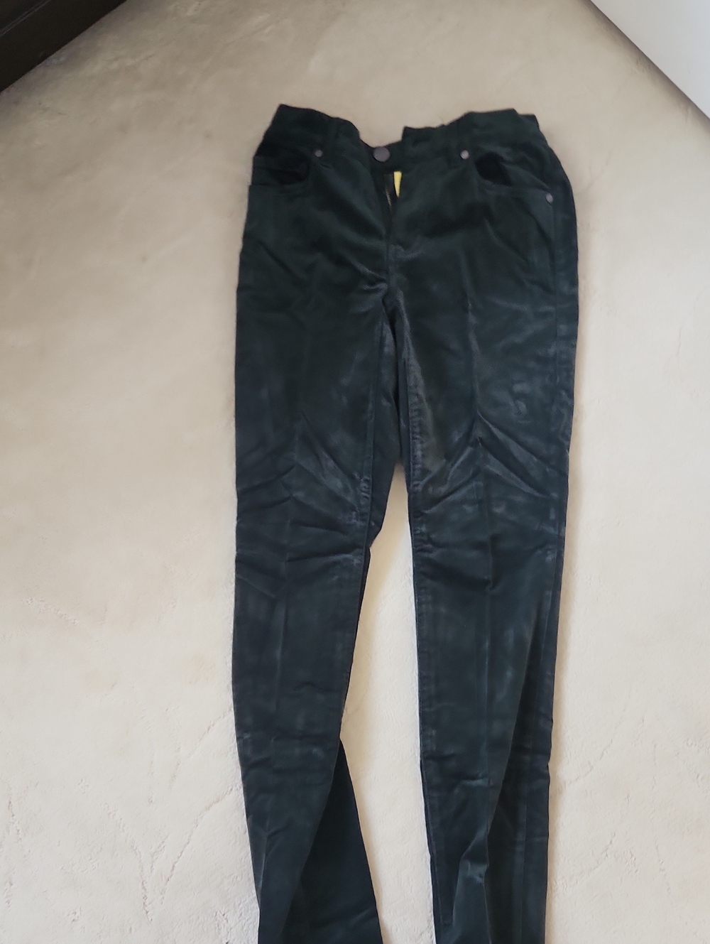 CAbi Women's Deep Forest Green Skinny Jeans